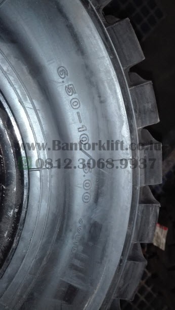 Ban Forklift Solid Bridgestone 6.50 - 10 untuk Forklift 3 ton