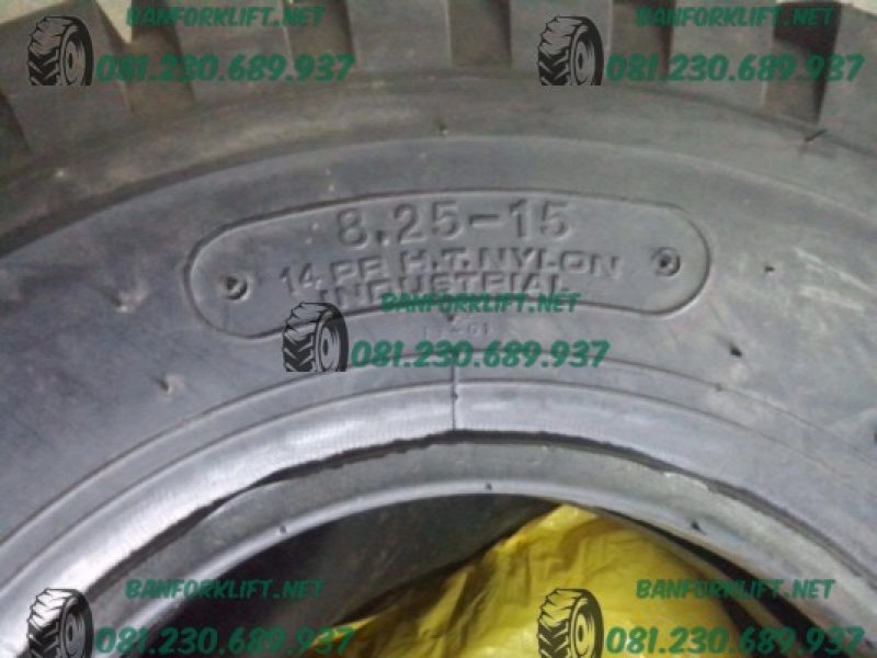 Ban Forklift 8.25-15 Gajah Tunggal GT Grip Luar Dalam